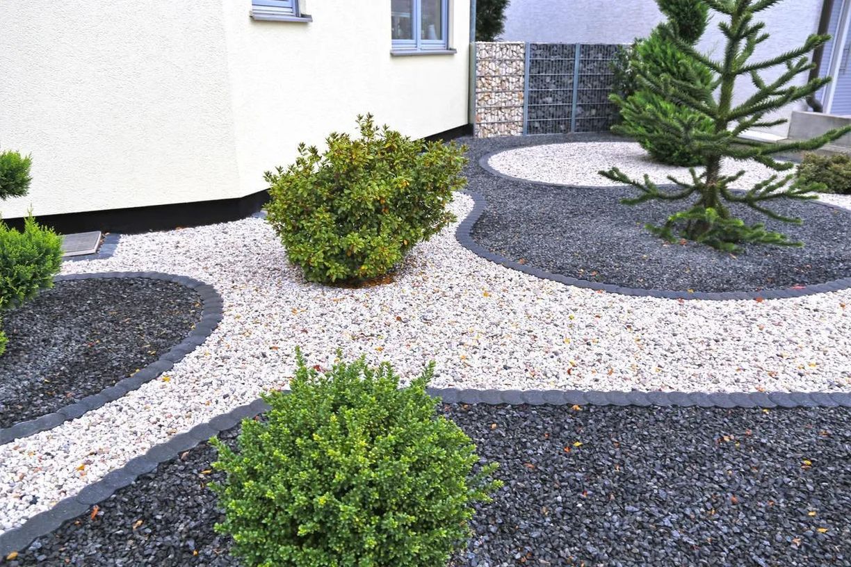 Gravel landscape